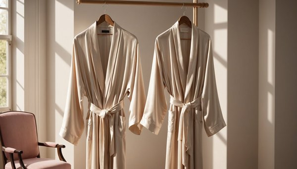 Découvrez les peignoires en soie pour allier confort et style