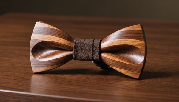 Découvrez des nœuds papillon en bois personnalisés uniques